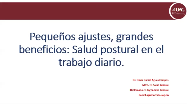 Pequeños Ajustes, Grandes Beneficios: Salud Postural en el Trabajo Diario