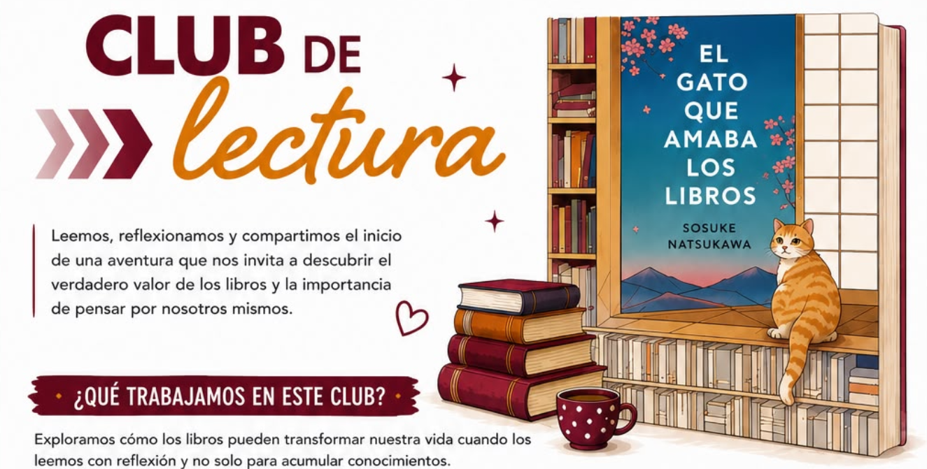 Club de Lectura – El Gato que Amaba los Libros (1a Sesión)